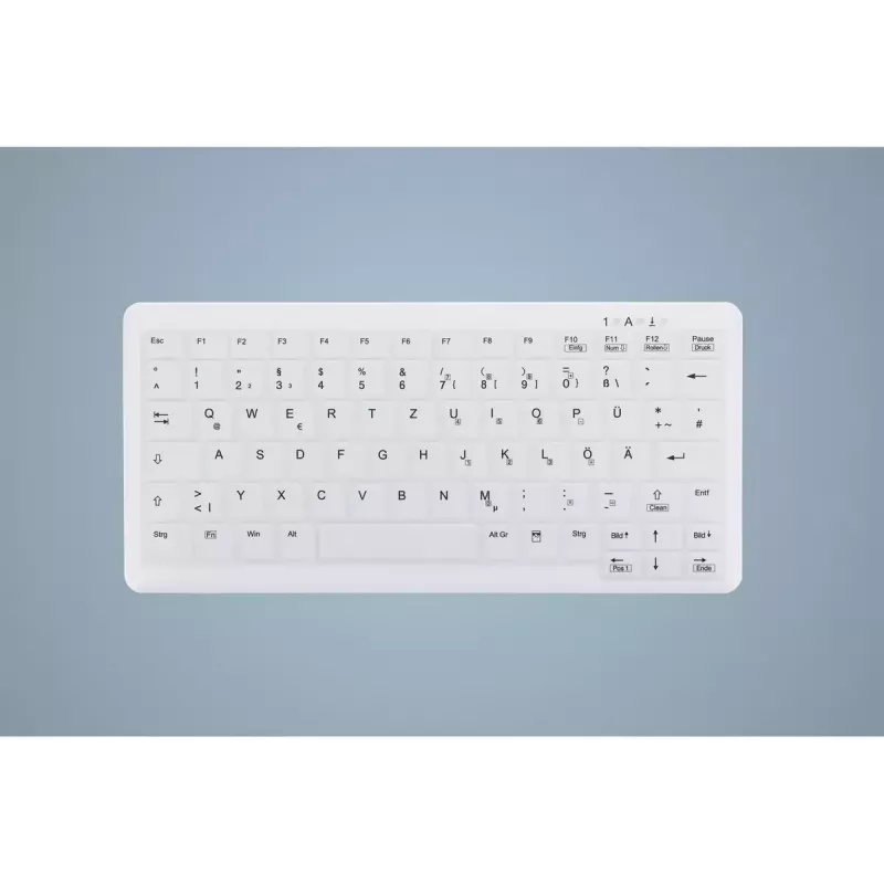 Klawiatura Contour Design Active Key AK-C4110 medyczna USB QWERTZ niemiecka biała