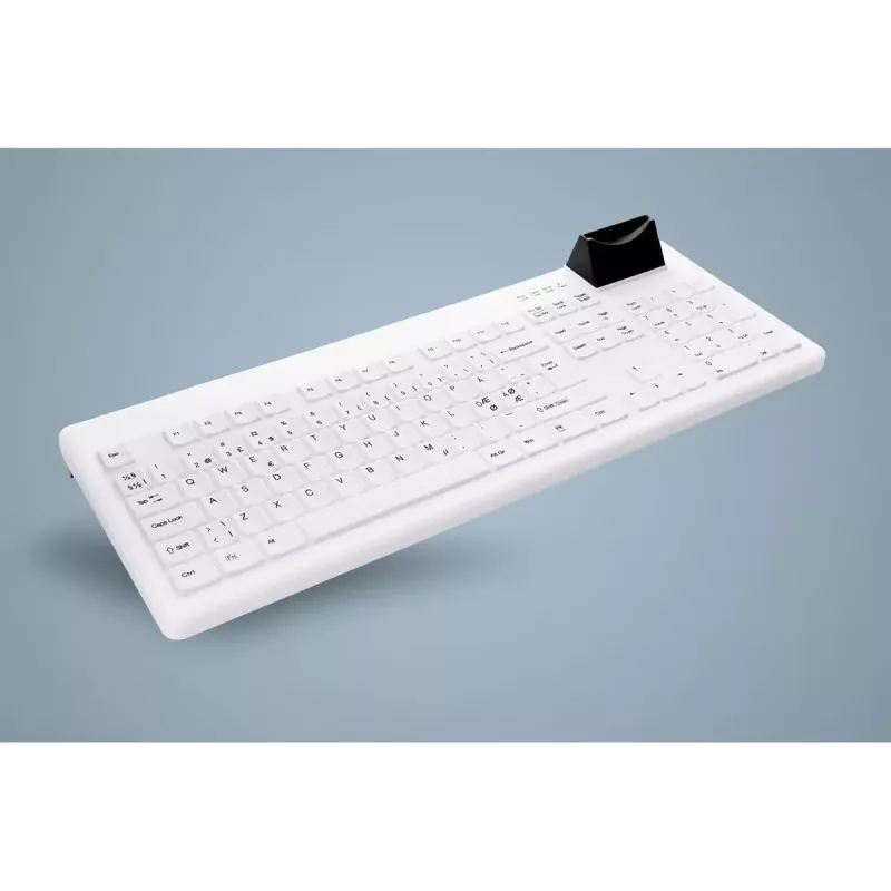 Contour Design Active Key AK-C8200 klawiatura medyczna USB niemiecka biała