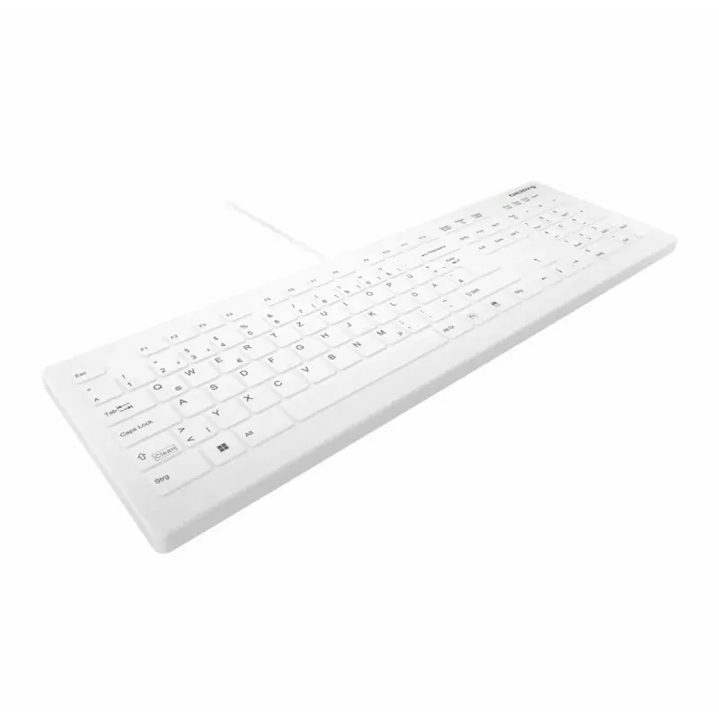 Przewodowa pełnowymiarowa klawiatura active key CHERRY AK-C8112 Medical USB QWERTZ 105 klawiszy biała 1,8 m