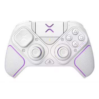 Gamepad VICTRIX 052-002-WH przewodowy i bezprzewodowy RF/USB, USB-C, 2000mAh, PC/PS4/PS5, fioletowy/biały