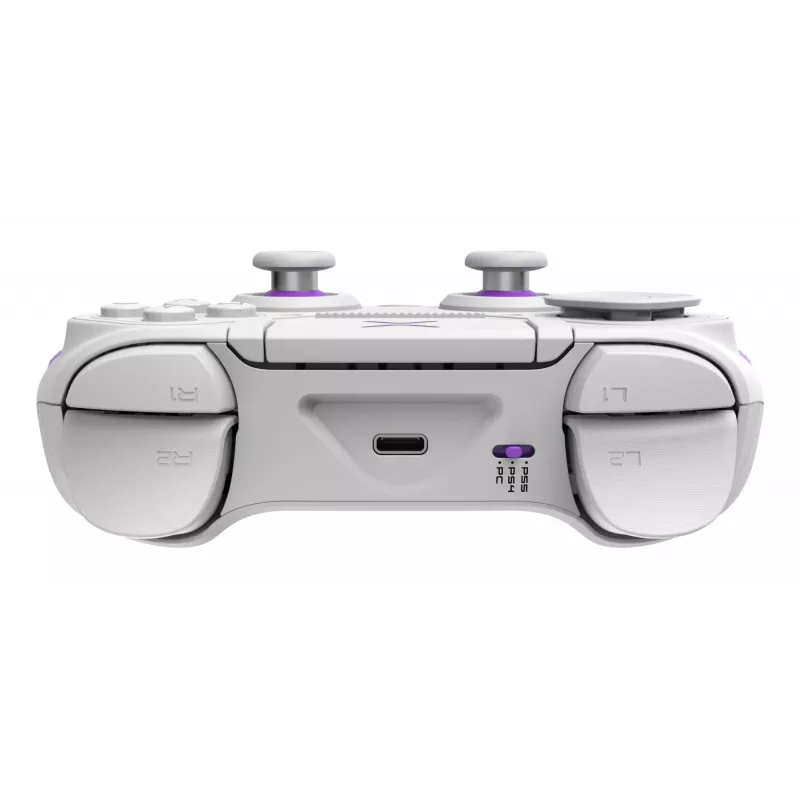 Gamepad VICTRIX 052-002-WH przewodowy i bezprzewodowy RF/USB, USB-C, 2000mAh, PC/PS4/PS5, fioletowy/biały