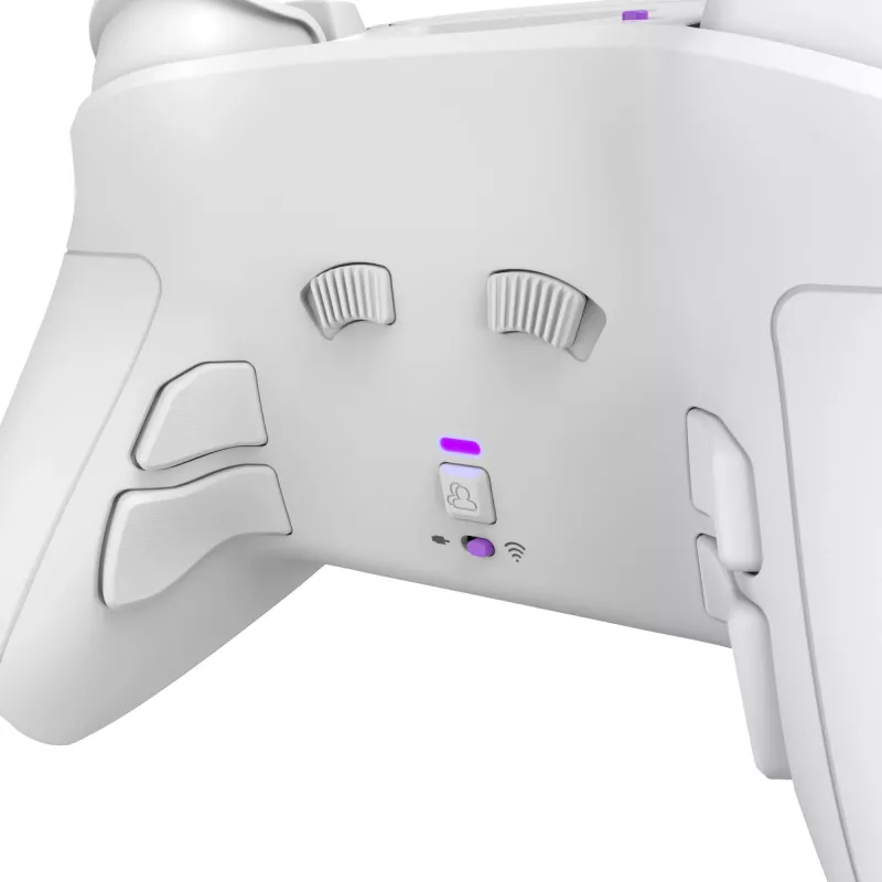 Gamepad VICTRIX 052-002-WH przewodowy i bezprzewodowy RF/USB, USB-C, 2000mAh, PC/PS4/PS5, fioletowy/biały