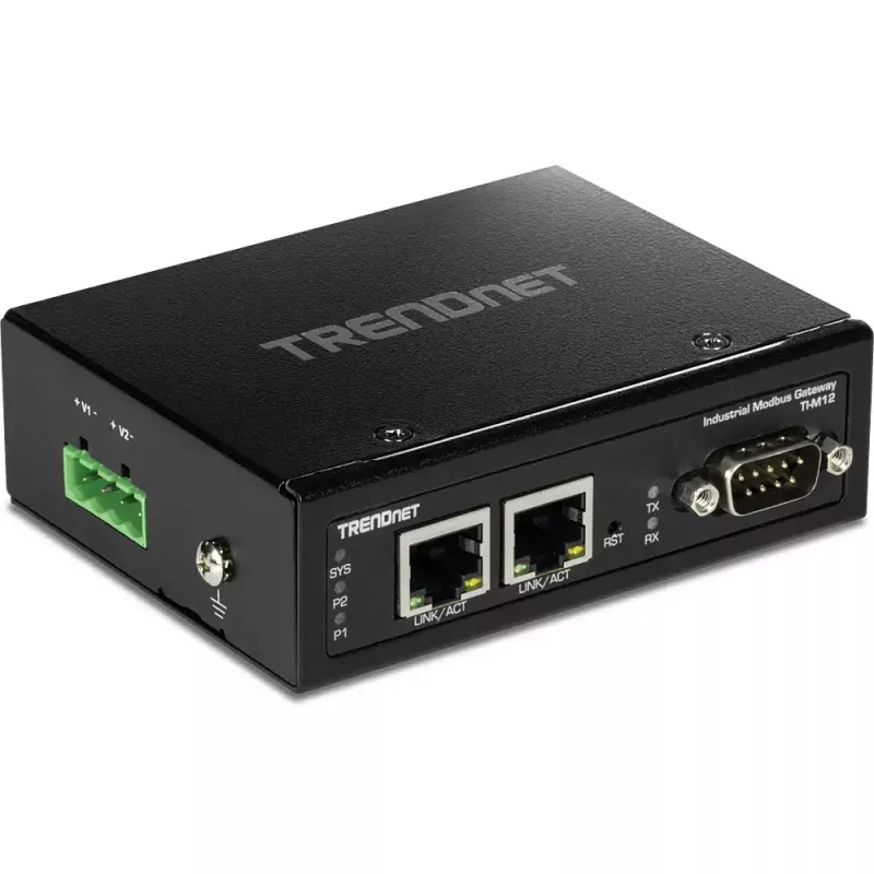 Gateway Controller Trendnet TI-M12 10 100 Mbit/s Metal DIN-rail
