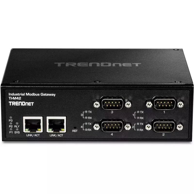 Brama sieciowa/kontroler Trendnet TI-M42 10/100 Mbit/s Czarny IP30