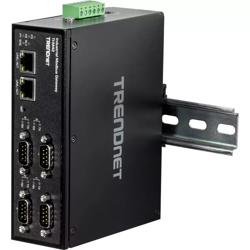 Brama sieciowa/kontroler Trendnet TI-M42 10/100 Mbit/s Czarny IP30