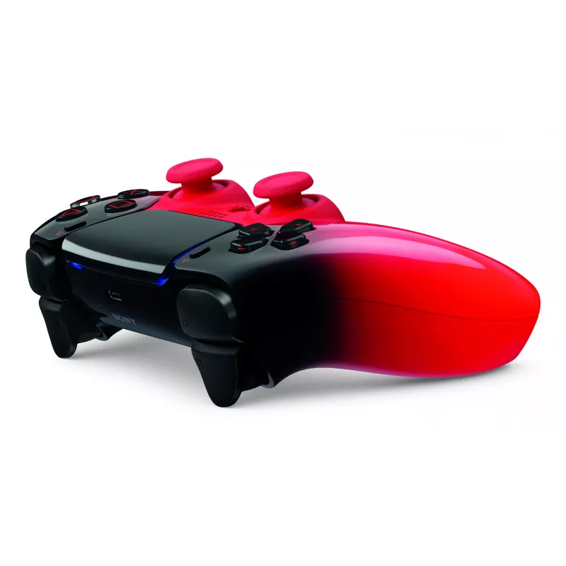 Gamepad Sony DualSense dla PlayStation 5 — Bluetooth/USB, Bateria, Czarny/Czerwony, USB-C, 188×69×189 mm