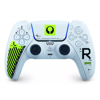 Gamepad Sony DualSense dla PlayStation 5 — Bluetooth/USB, biało-zielony, analogowo/cyfrowy, USB‑C