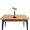 Statyw biurkowy do mikrofonu Shure SH-DESKTOP1, okrągła metalowa podstawa, gwint 3/8 cala, wysokość 26,7–40,6 cm, czarny