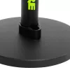 Statyw biurkowy do mikrofonu Shure SH-DESKTOP1, okrągła metalowa podstawa, gwint 3/8 cala, wysokość 26,7–40,6 cm, czarny