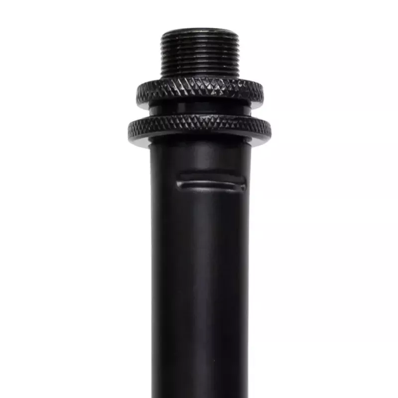 Statyw biurkowy do mikrofonu Shure SH-DESKTOP1, okrągła metalowa podstawa, gwint 3/8 cala, wysokość 26,7–40,6 cm, czarny