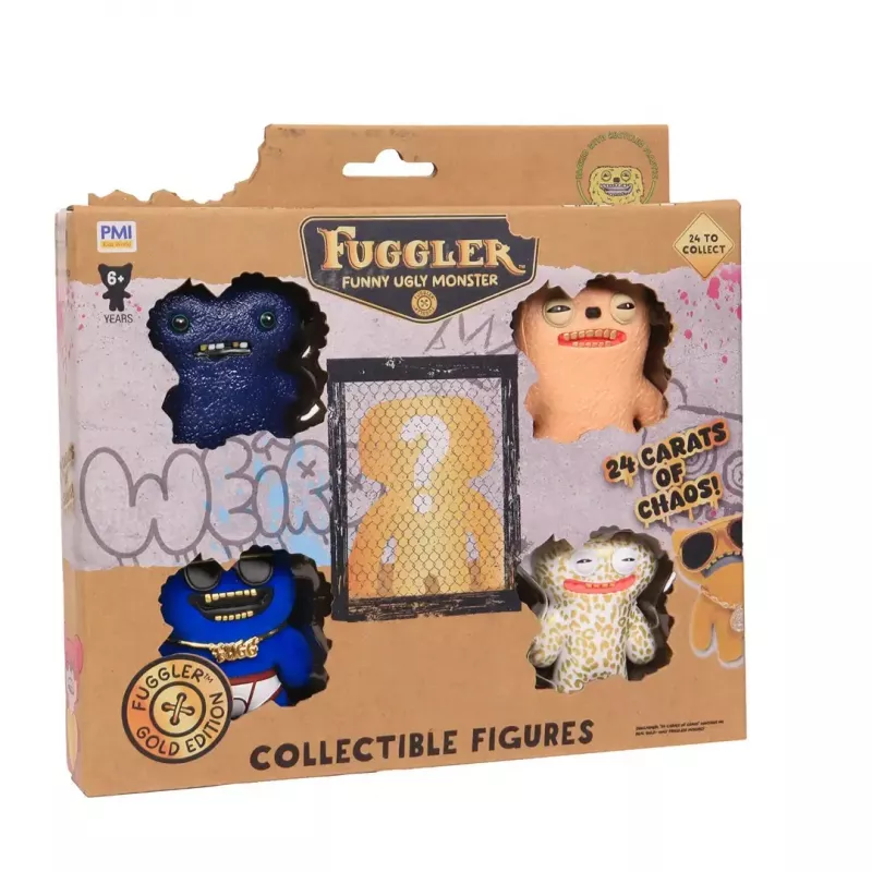 Figurki akcji p.m.i kids world FUGGLER S3 Gold Edition pięciopak pudełko deluxe (asortyment)