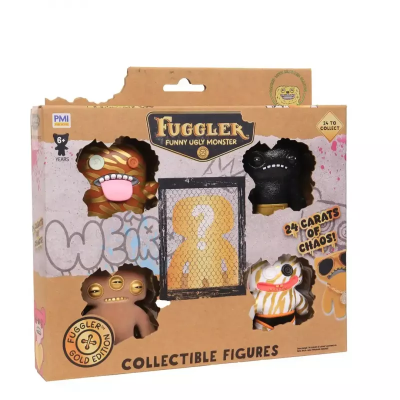 Figurki akcji p.m.i kids world FUGGLER S3 Gold Edition pięciopak pudełko deluxe (asortyment)