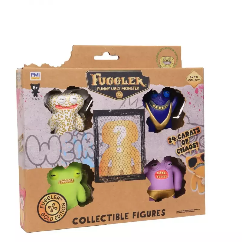 Figurki akcji p.m.i kids world FUGGLER S3 Gold Edition pięciopak pudełko deluxe (asortyment)