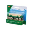 Ravensburger BRIO Wagon do załadunku drewna, akcesoria do kolejek drewnianych, 4 części, wielokolorowy