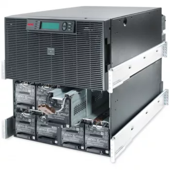 APC Smart-UPS RT 20kVA, 230/400V, LCD, do montażu w szafie rack, 12U, 2 zworki IEC i 8 gniazd IEC 60320 C19