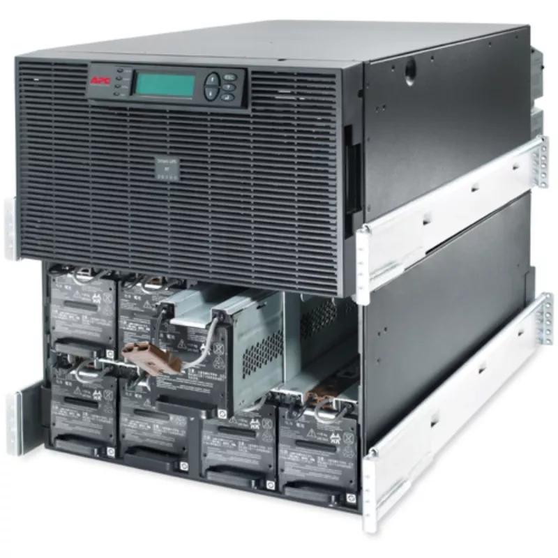 APC Smart-UPS RT 20kVA, 230/400V, LCD, do montażu w szafie rack, 12U, 2 zworki IEC i 8 gniazd IEC 60320 C19
