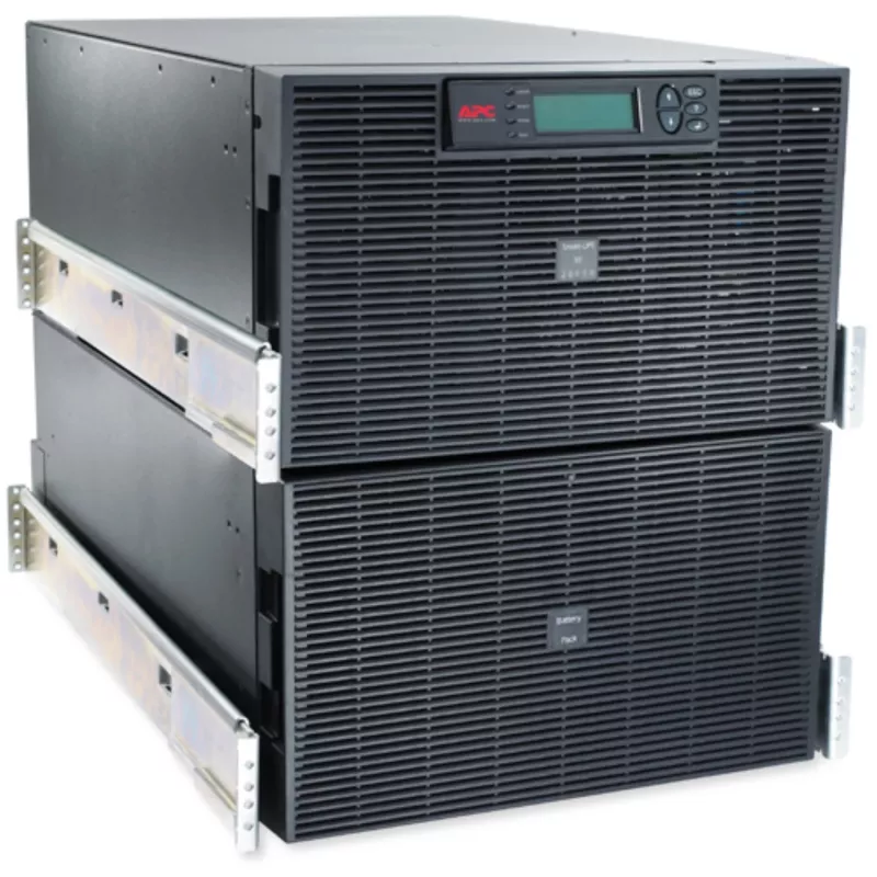 APC Smart-UPS RT 20kVA, 230/400V, LCD, do montażu w szafie rack, 12U, 2 zworki IEC i 8 gniazd IEC 60320 C19