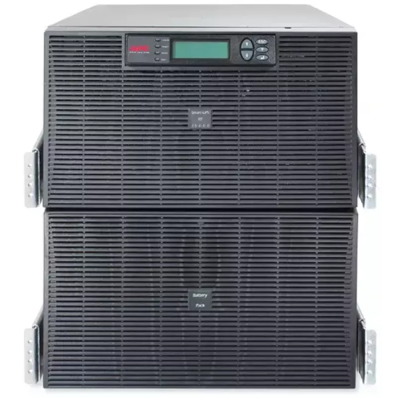 APC Smart-UPS RT 15kVA, 230/400V, LCD, rackmount, 12U, 2x IEC Jumpers i 8x gniazd IEC 60320 C19