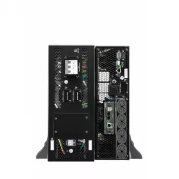 APC Smart-UPS On-Line, 15kVA/15kW, Rack/Wieża, 230V/380V...415V, Podłączenie na stałe 5-przewodowe (3P+N+E)+3-przewodowe (1P+N+E), Karta sieciowa, bez zestawu szyn