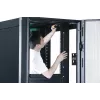 APC Easy Rack, 42U, Czarny, With Roof, Castors, Feet, 4 Brackets, and Side Panels, No Bottom, 1991H x 600W x 800D mm