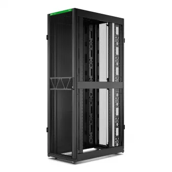 APC NetShelter SX Server Rack Gen 2, 45U, 2124H x 600W x 1070D mm, z bokami, czarny