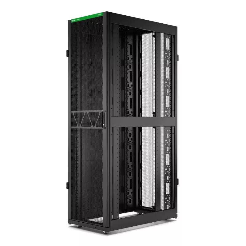 APC NetShelter SX Server Rack Gen 2, 45U, 2124H x 600W x 1070D mm, z bokami, czarny