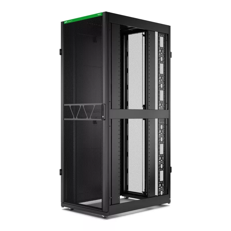 Szafa serwerowa APC NetShelter SX Gen 2, 45U, 2124H x 750W x 1070D mm, z panelami bocznymi, czarna