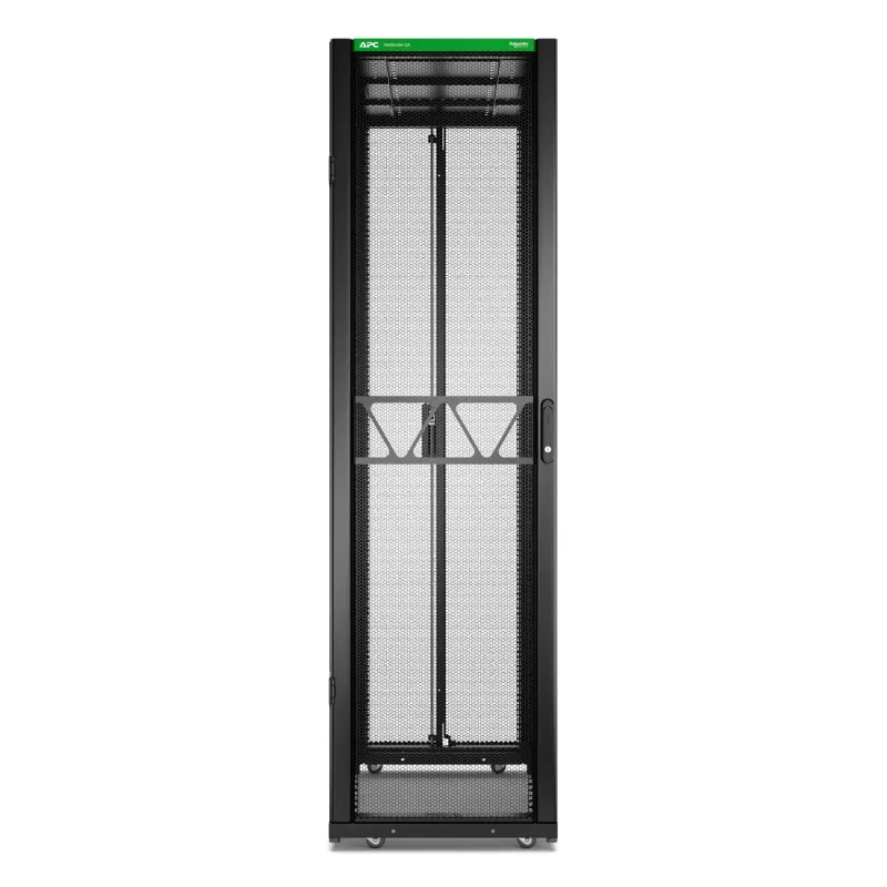 APC NetShelter SX Server Rack Gen 2, 45U, 2124H x 600W x 1200D mm, z bokami, czarny