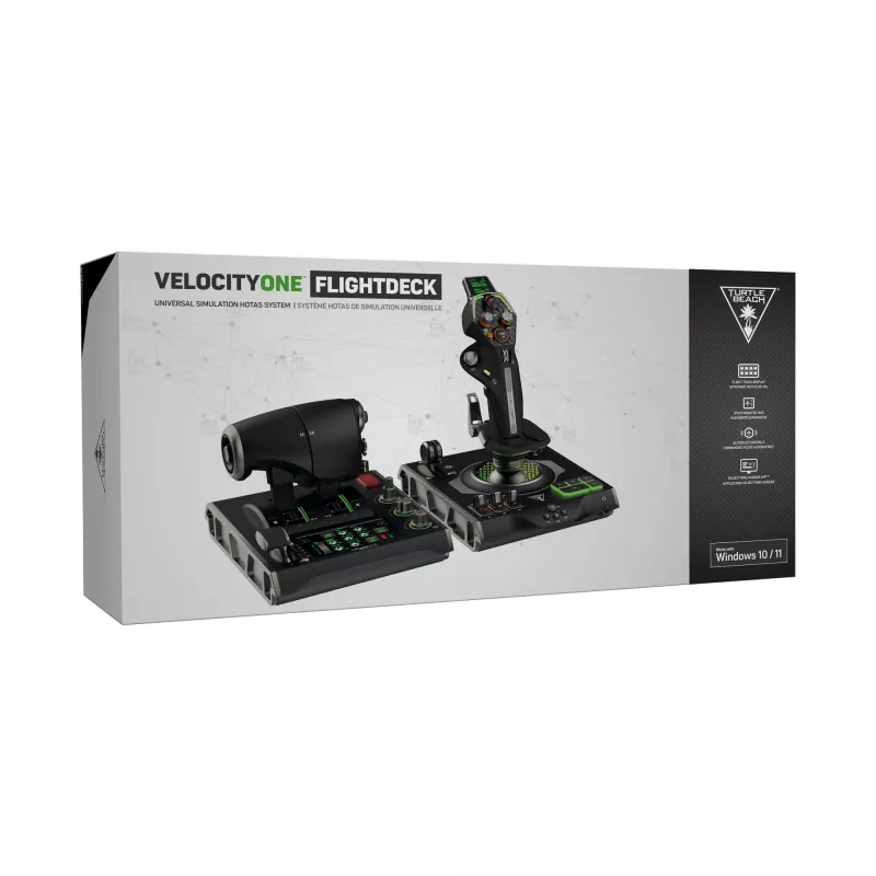 Flightstick Turtle Beach VelocityOne Czarny USB Analogowo-Cyfrowy PC