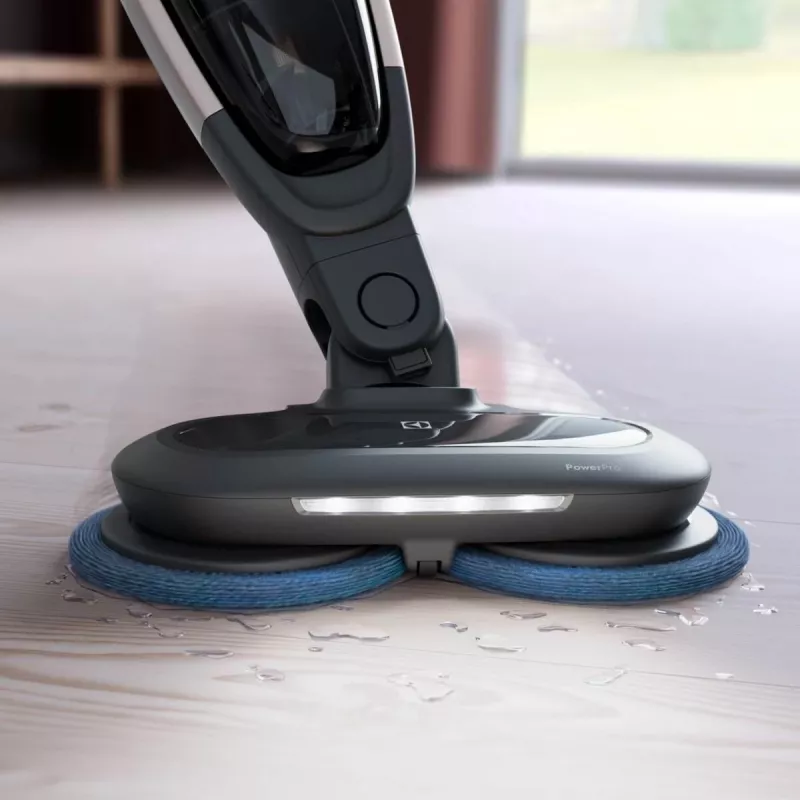 Mop attachment for Electrolux stick vacuum ZE160 — Czarny/niebieski, 1 pc