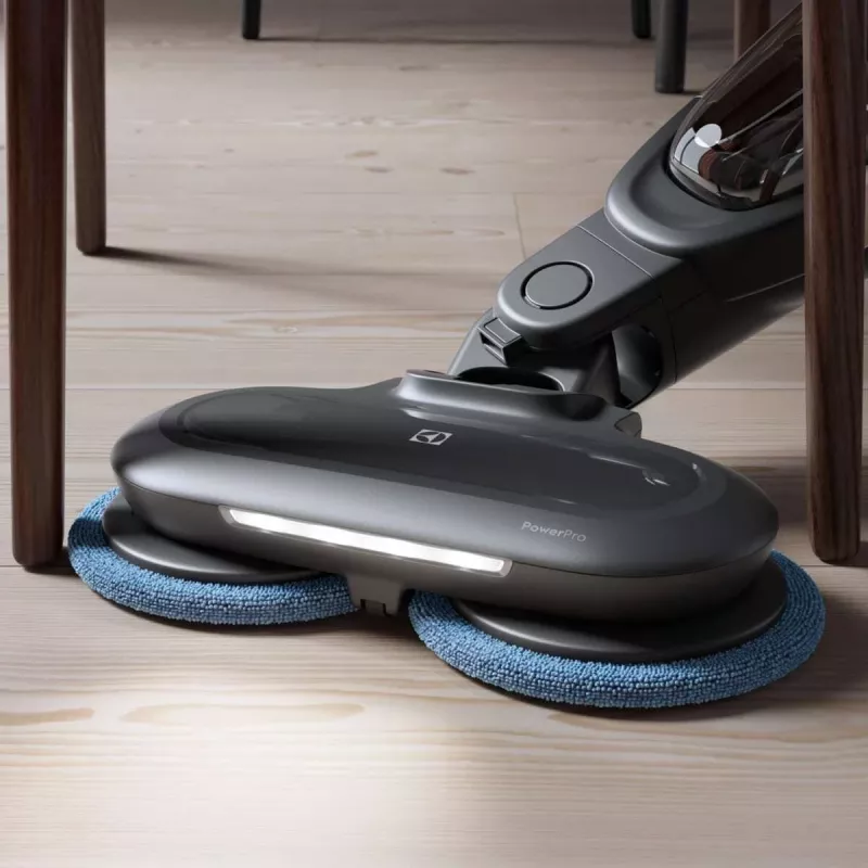 Mop attachment for Electrolux stick vacuum ZE160 — Czarny/niebieski, 1 pc