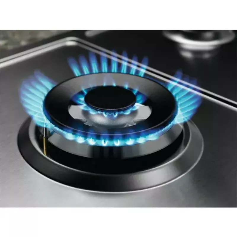 Kuchenka gazowa CGS6436BX WOK, 4 pola grzejne, sterowanie mechaniczne