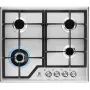 Kuchenka gazowa CGS6436BX WOK, 4 pola grzejne, sterowanie mechaniczne