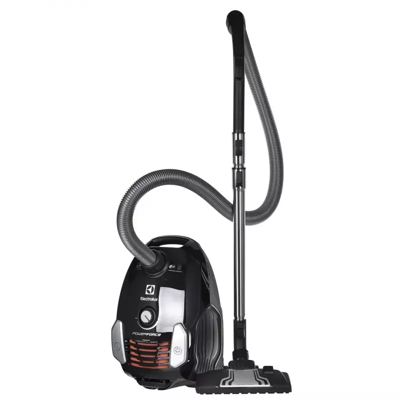 Odkurzacz cylindryczny Electrolux EPF63EB-S, workowy, 700 W, 3,5 l, teleskopowa rura, promień działania 9 m, filtr higieniczny, czarny