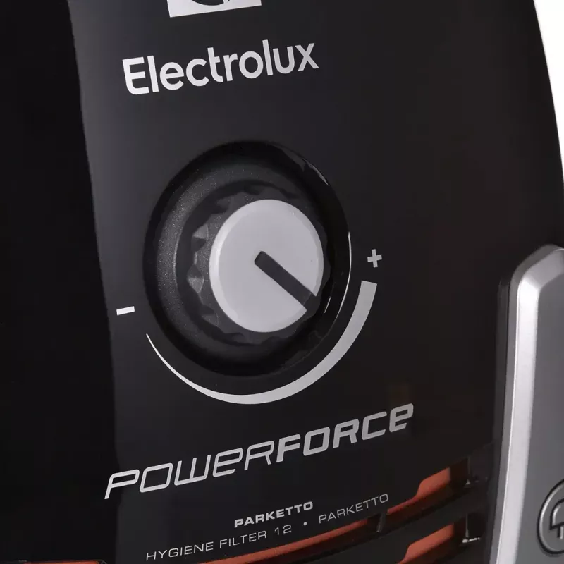 Odkurzacz cylindryczny Electrolux EPF63EB-S, workowy, 700 W, 3,5 l, teleskopowa rura, promień działania 9 m, filtr higieniczny, czarny