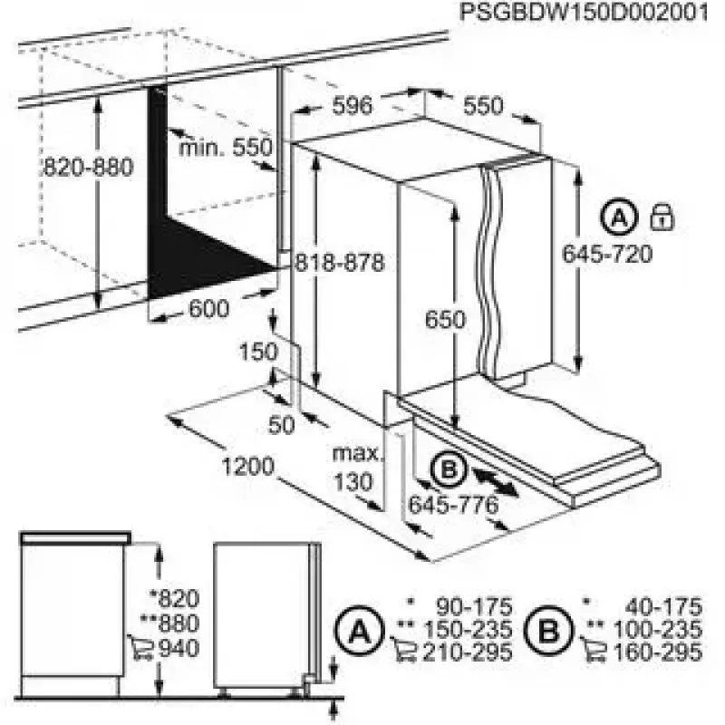 Zmywarka do zabudowy Electrolux SatelliteClean EEM48300L, 14 kompletów, 46 dB