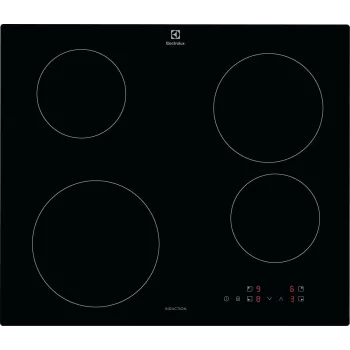 Electrolux Serie 300 LIB60424CK Czarna do zabudowy 60 cm Strefowa płyta indukcyjna 4 stref(y)