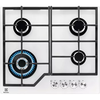 Electrolux KGG64362W Biała Płyta gazowa do zabudowy 60 cm 4 strefy grzewcze
