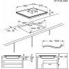 Electrolux Serie 600 EIV63443CT Czarna Płyta indukcyjna do zabudowy 60 cm 4 stref(y)