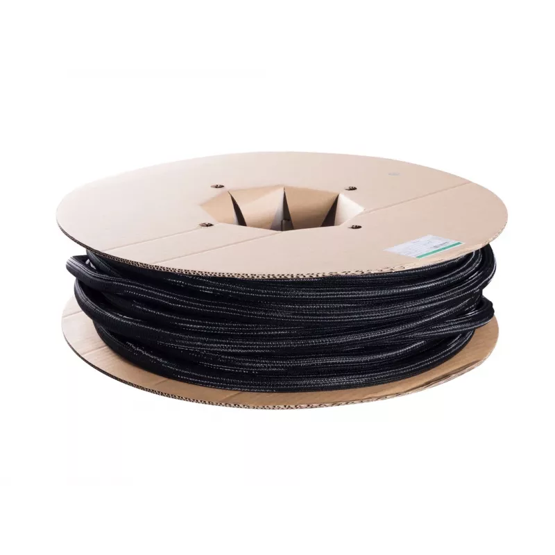 Osłona na kable Multibrackets M Universal kabel Sock Self Wrap Basic 19mm Czarna 50m, poliester, -50–150°C