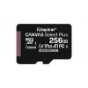 Kingston Technology Canvas Select 256GB micSDXC Plus 100R A1 C10 Card + ADP