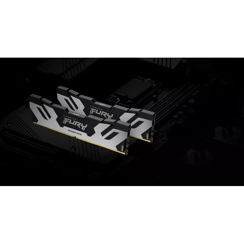 Kingston Technology FURY 48GB 8400MT/s DDR5 CL40 CUDIMM (Kit of 2) Renegade srebrny XMP