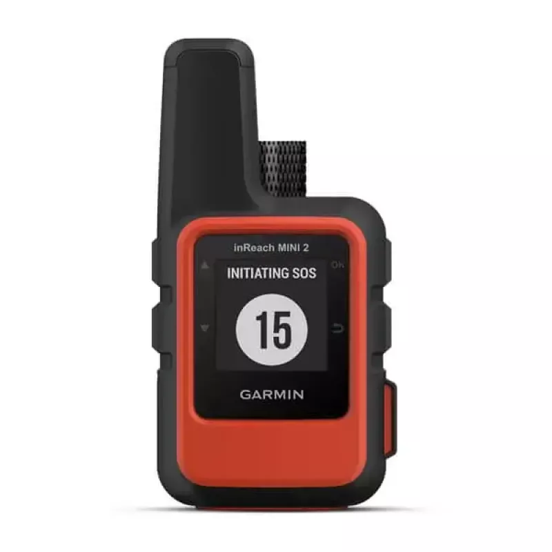 Garmin inReach Mini 2 Personal Czarny Czerwony IPX7 336h żywotność baterii
