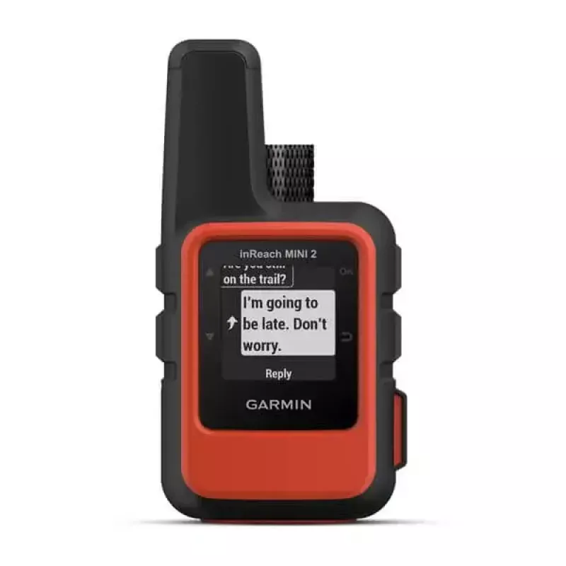 Garmin inReach Mini 2 Personal Czarny Czerwony IPX7 336h żywotność baterii