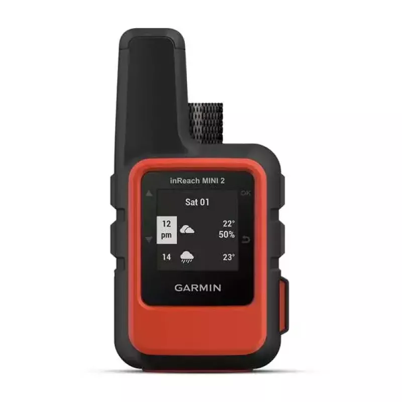 Garmin inReach Mini 2 Personal Czarny Czerwony IPX7 336h żywotność baterii