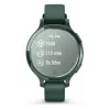 Smartwatch GARMIN Lily 2 Active zielony — 38 mm aluminiowa koperta, silikonowy pasek, GPS, SpO2, 5 ATM, bateria 9 dni