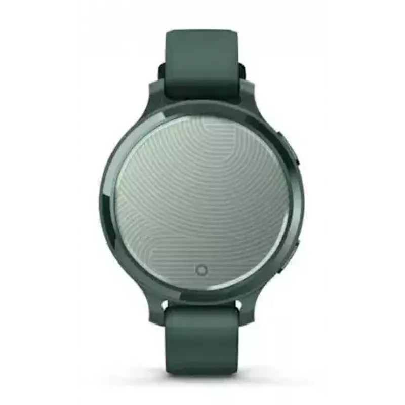 Smartwatch GARMIN Lily 2 Active zielony — 38 mm aluminiowa koperta, silikonowy pasek, GPS, SpO2, 5 ATM, bateria 9 dni