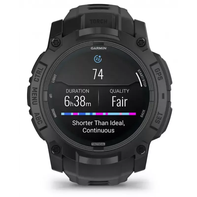 Smartwatch Garmin Instinct 3 Tactical Edition Czarny