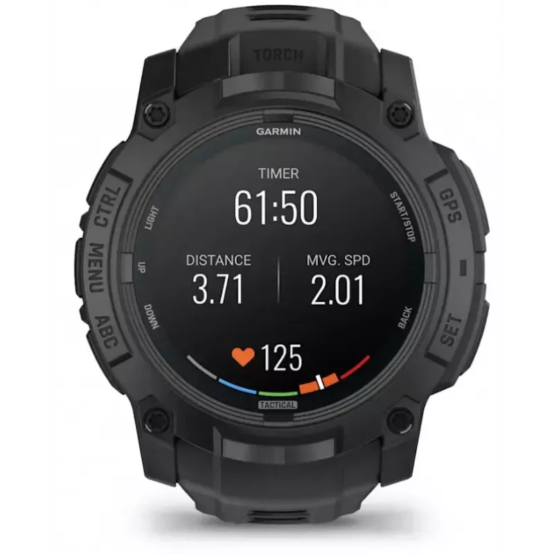 Smartwatch Garmin Instinct 3 Tactical Edition Czarny