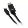 adapter kablowya C2G USB-C do DisplayPort 4K 30 Hz 1,8 m czarny